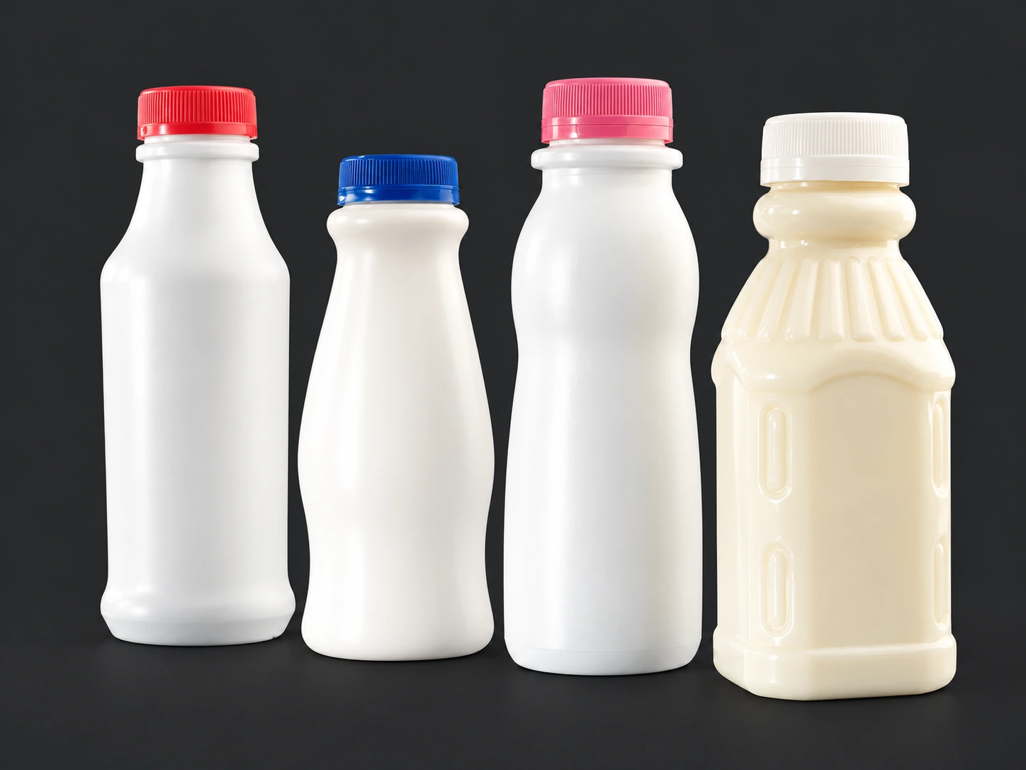 Milk bottles blow molded products