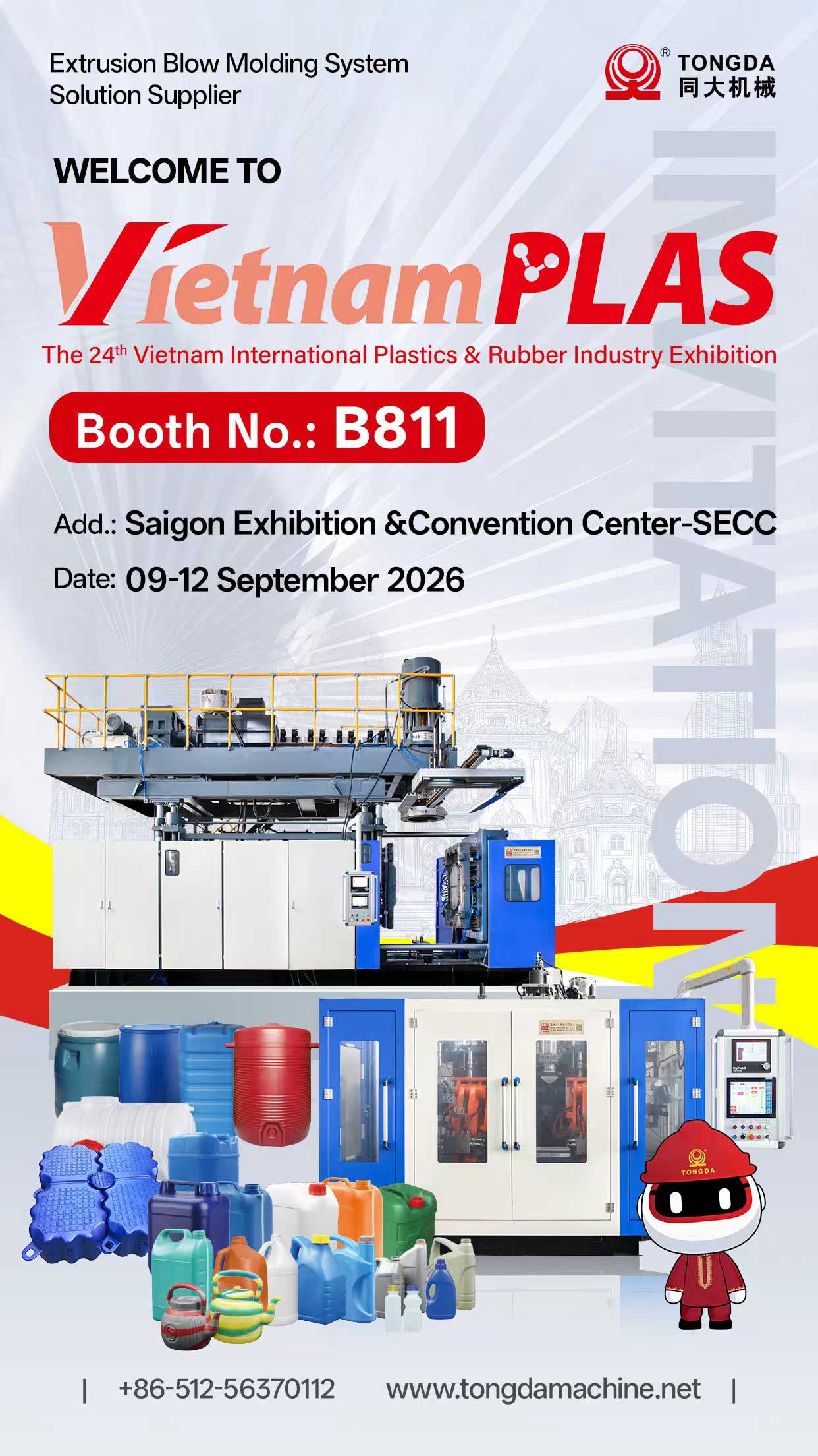 VietnamPlas 2026 exhibition poster